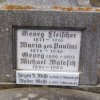 Fleischer Georg 1871-1916 Paulini Maria 1876-1946 Grabstein